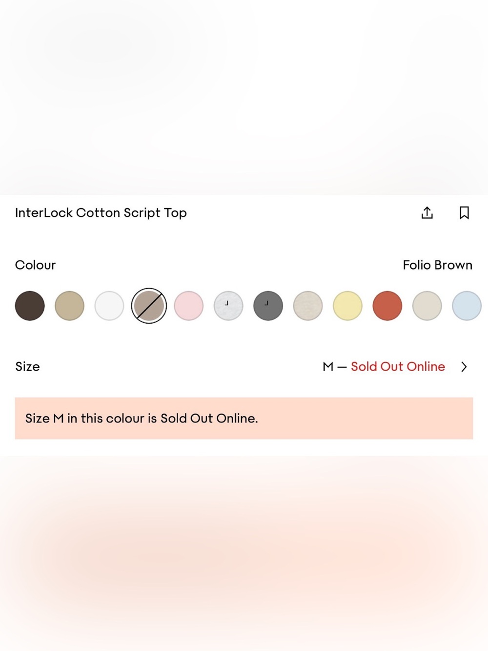 Aritzia Interlock Script Top - Picture 3 of 8
